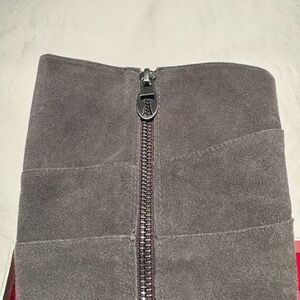 Taryn Rose gray wedge mid calf boot. Barely worn! Size 7M